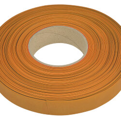 UIS-R100 22.8-11-050 SAND GOLDEN ROLL Термоусадочная трубка, рулон 50м, Диаметр до усадки 22.8мм, после 11мм, Песочное золото.