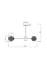 Люстра FR5328CL-06B Флористический / Floristic G9x6 (Черный) FR5328CL-06B - фото
