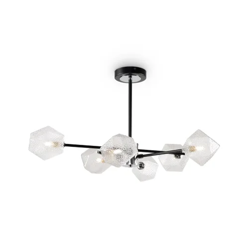 Люстра FR5328CL-06B Флористический / Floristic G9x6 (Черный) FR5328CL-06B - фото 3