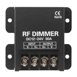 Диммер ELF RF-T2 с радиоуправлением, 12/24В, 30А