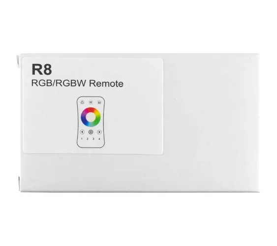 Пульт 4-зоновый для RGB/RGBW-контроллера ELFLED R8, 2.4G, белый - фото 3