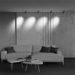 Трековый светильник Focus Zoom Exility 2700-6000K 12Вт 15-50° Dim Smart (Черный)