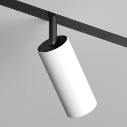 Акцентный светильник SMART SPOT 9W DIM 3000K-6000K, черный с белым, алюминий, Denkirs DK8040-BW+BK