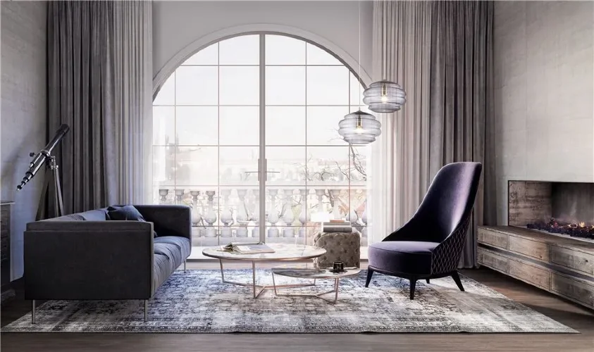 Подвесной светильник Ruche E27x1 (Никель) - фото 7