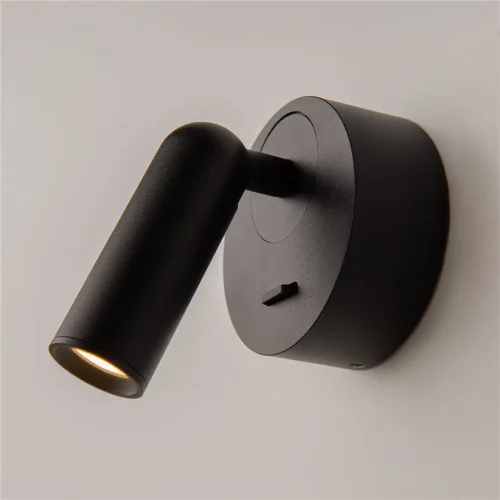 Настенный светильник (бра) Mirax 3000К 3Вт IP 20 (Черный) - фото 9