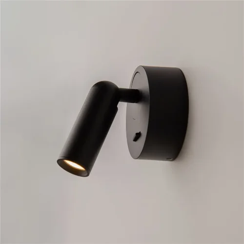 Настенный светильник (бра) Mirax 3000К 3Вт IP 20 (Черный) - фото 13