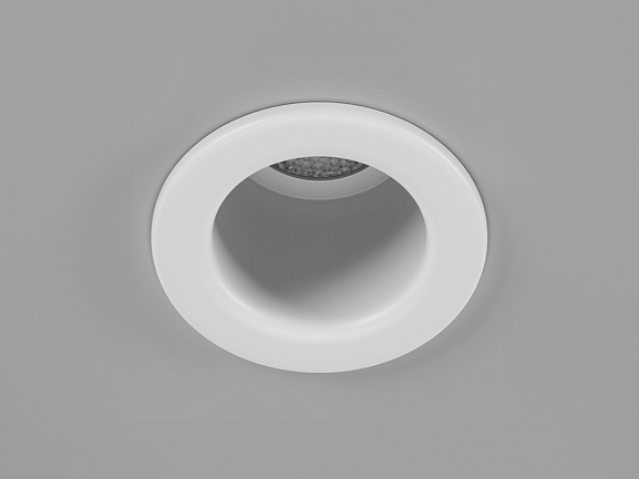 Светильник светодиодный потолочный встраиваемый , серия HIDDEN, Белый, 7Вт, IP20, Теплый белый (3000К), DL-A004-7-WH-WW. Фото 3