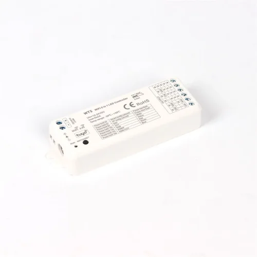 Контроллер WT5 KZ2 (WiFi, 2.4G, tuya, 12-24V, 5ch x 3A, 180/360W) - фото I