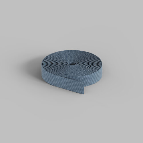 TR5500-DB Гибкий трек-ремень Belty, серия Base, 5м, 48V DC, IP20, тёмно-синий, ткань, медь.