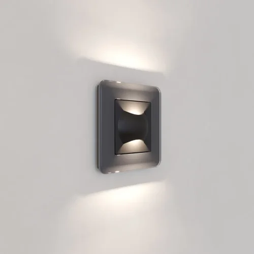 Встраиваемая LED подсветка МУН (черный матовый) W1154508 - фото 4