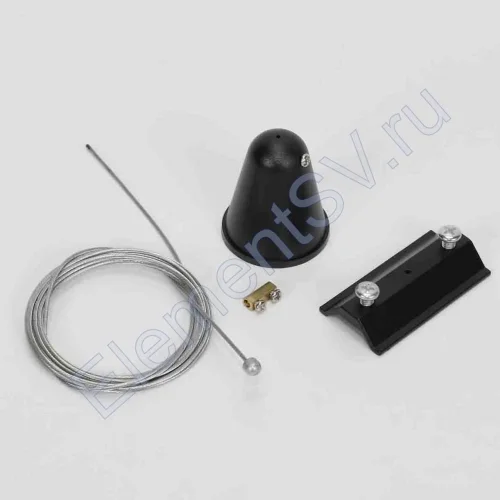 Подвес для однофазного трека 2L NX18 (черный) - фото.