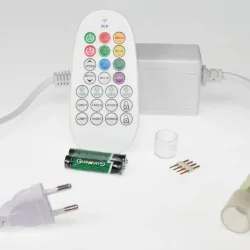 Контроллер RGB для ленты и неона 220V 225D (220V, RF пульт 24 кн., 1000W)