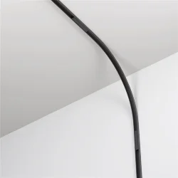 Коннектор радиусный внутренний R300 Basity, черный (Черный)