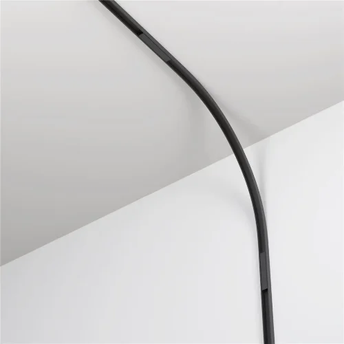 Коннектор радиусный внутренний R300 Basity, черный (Черный) - фото 3