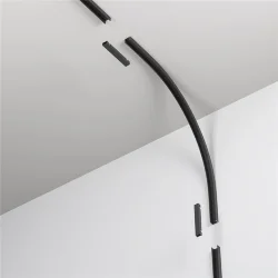 Коннектор радиусный внутренний R300 Basity, черный (Черный)