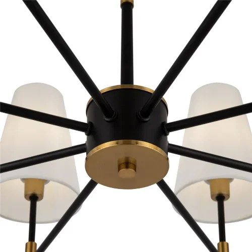 Люстра Freya FR5196PL-08BBS (Черный и Латунь) - фото 5