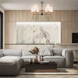 Люстра Тида / Tida (Черный и Латунь) FR5196PL-08BBS