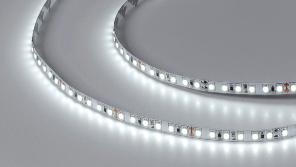 Светодиодная лента 2835, 120 LED/м, 9,6 Вт/м, 24В , IP20, 3M, Цвет: Холодный белый, SWG2120-24-9.6-W-M - фото