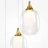Подвесной светильник Аура / Aura E14х8 (Латунь) MOD016PL-08BS1 - фото 6