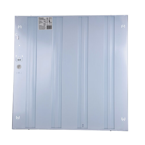 ULP-Q115 6060-36W-4000K+6500K WHITE Светильник светодиодный потолочный универсальный, Белый свет4000K-Холодный свет5000К-Дневной свет6500K, Рассеиватель призма, Встроенный и-п, Корпус белый - фото 2