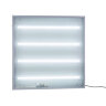 ULP-Q115 6060-36W-4000K+6500K WHITE Светильник светодиодный потолочный универсальный, Белый свет4000K-Холодный свет5000К-Дневной свет6500K, Рассеиватель призма, Встроенный и-п, Корпус белый - фото 3