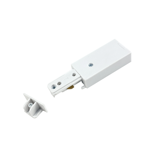 Ввод питания с заглушкой PSB-WH для шинопровода SB белый IN HOME - Фото