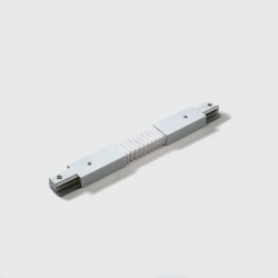 FLEX-коннектор для однофазного трека гибкий,цвет:белый, CN2-WH-FLEX 008643