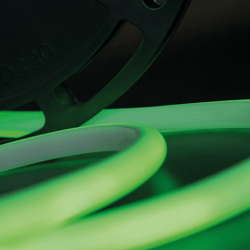 Термостойкая cветодиодная лента SMD 2835, 180 LED/м, 12 Вт/м, 24В , IP68, Цвет: Зеленый, NE8180-24-12-G-68 001800