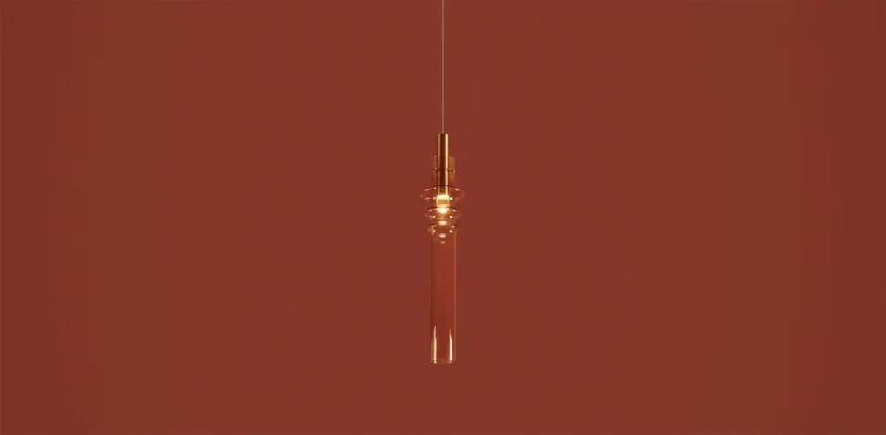 Подвесной светильник След / Trace (Латунь) FR5635PL-L6AM1 - фото 12