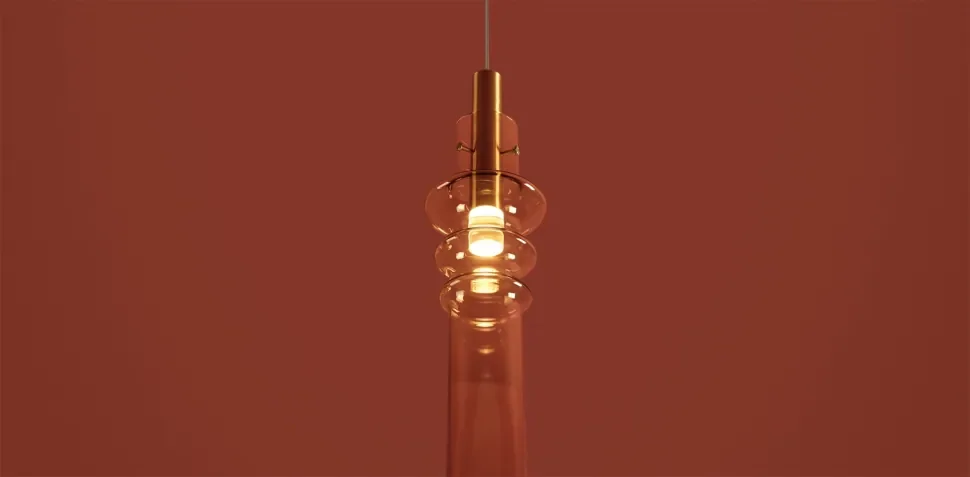 Подвесной светильник След / Trace (Латунь) FR5635PL-L6AM1 - фото 15