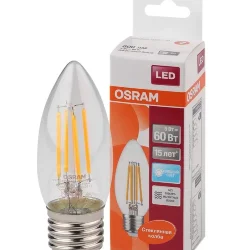 Лампа светодиодная филаментная 5W/4000K (=60W) E27 | LED Star 2Y FILAMENT | - OSRAM
