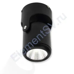 Светодиодный светильник JH-BTH-05 Black V183 (10W, 220V, warm white)