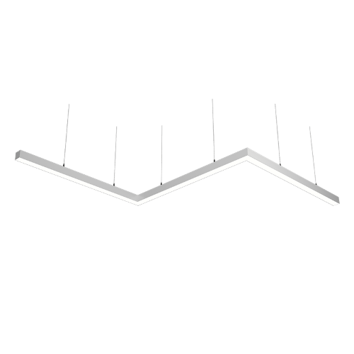 Светильник WOLTA PRO КОНТУР ЗИГЗАГ ДСО03-108-701-4К-Б Матовый - фото 1.