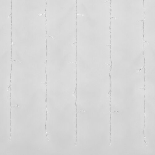 ULD-C2030-240-DTA WHITE IP20 Занавес светодиодный с контроллером, 3х2м, 240 светодиодов, Белый свет, Провод прозрачный. - фото 4