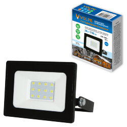 ULF-Q519 20W-6500K IP65 220-240V BLACK Прожектор светодиодный, Дневной свет6500К, Корпус черный, TM Volpe