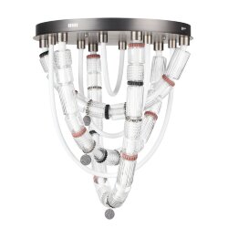 Люстра потолочная «ODEON LIGHT EXCLUSIVE» 5456/80CL, серия: COLLIER (крепление на планке)