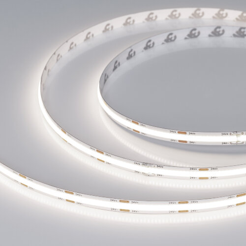 Светодиодная лента герметичная COB-NANO-X544-8mm 24V Day4000 (11.5 W/m, IP65, CSP, 5m) (Arlight) 031905(2) - фото
