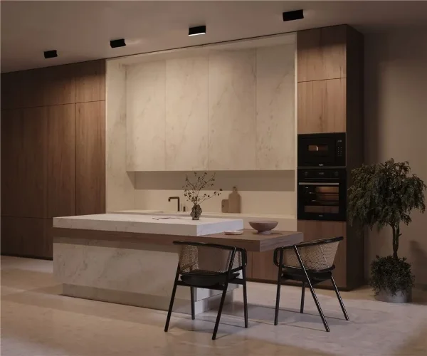 Потолочный светильник Basis Rot 3000K 12Вт 120° (Черный) - фото 3