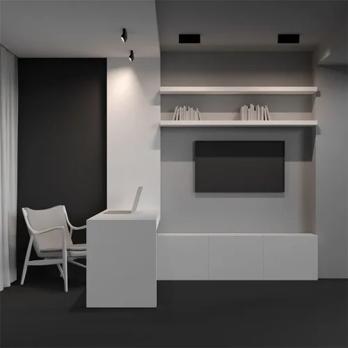 Потолочный светильник Basis Rot 3000K 12Вт 120° (Черный) - фото 8