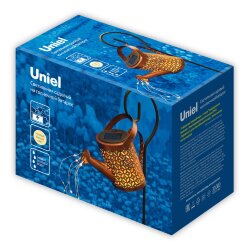 USL-S-822-PT210 SPRINKLER Садовый светильник на солнечной батарее Лейка, 36 светодиодов, Теплый белый свет, 1xАА Ni-Mh аккумулятор в-к, IP44, TM Uniel