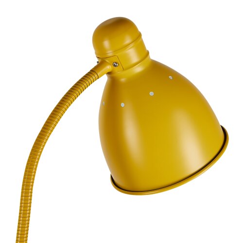 UML-T701 E27 YELLOW Торшер напольный под лампу Е27, 60W, с регулировкой наклона, Механический выключатель, Желтый - фото 3