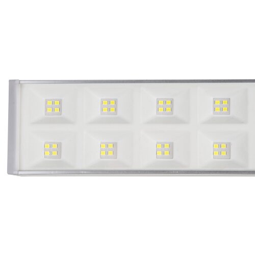 ULO-FL120C-100W-6500K-K SILVER LINKABLE Светильник светодиодный накладной, соединяемый, Дневной свет 6500K, Корпус серебристый, Угол 120 градусов - фото 4