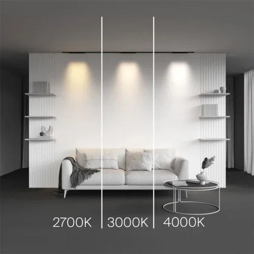 Трековый светильник Basis Levity 4000К 8Вт 100° (Черный) - фото 4