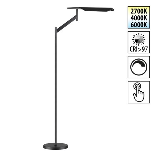 Торшер диммируемый со сменой цветовой температуры (управление - сенсор) «Novotech» 359542, серия: ALA. Фото 1.