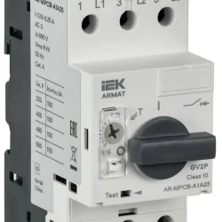 Выключатель автоматический защиты двигателя A1 GV2P 0.16-0.25А ARMAT IEK AR-MPCB-A1A25