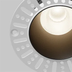 Встраиваемый светильник Омут+ / Dip 15 Вт 4000 К 50° (Черный) DL122-15W-4K-TRS-B