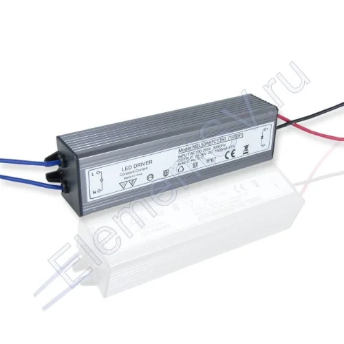 Светодиодный драйвер PS50 (50W, 24-36V, 1500mA, IP65) - фото 2.