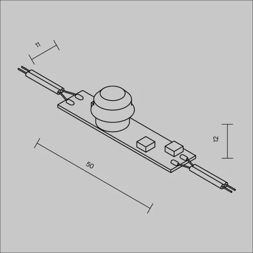 ИК-выключатель 12-24VDC 4A (Серебро) - фото 4