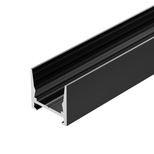 Профиль MIC-H-COMFY-2000 ANOD BLACK (Arlight, Алюминий) - фото 2