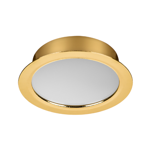 Точечный светильник светодиодный UNILED-DLL4W-GD 4Вт, 3000К, 320лм, Ø68мм золото - фото.